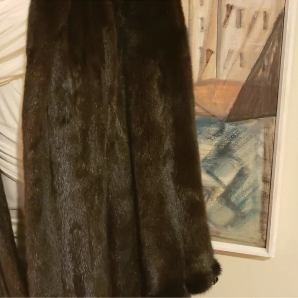 Genuine monogamy mink vintage full length coat - Picture 2 of 11